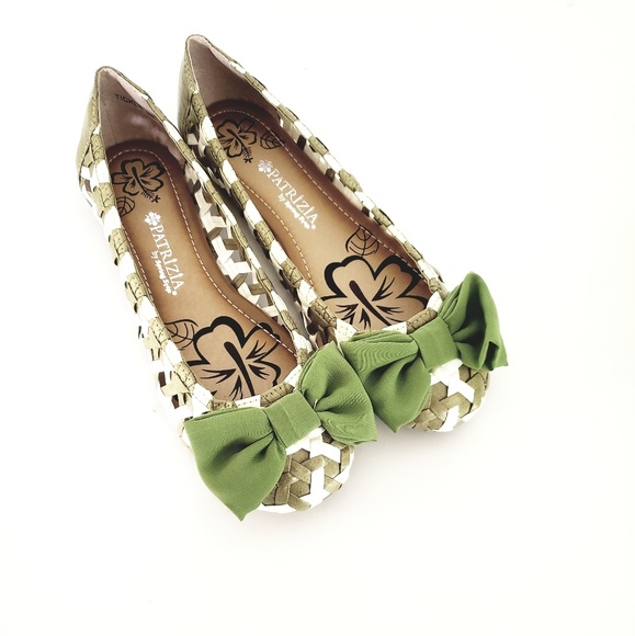 Spring Step Shoes - Patrizia Spring step Tickle Green Leather …